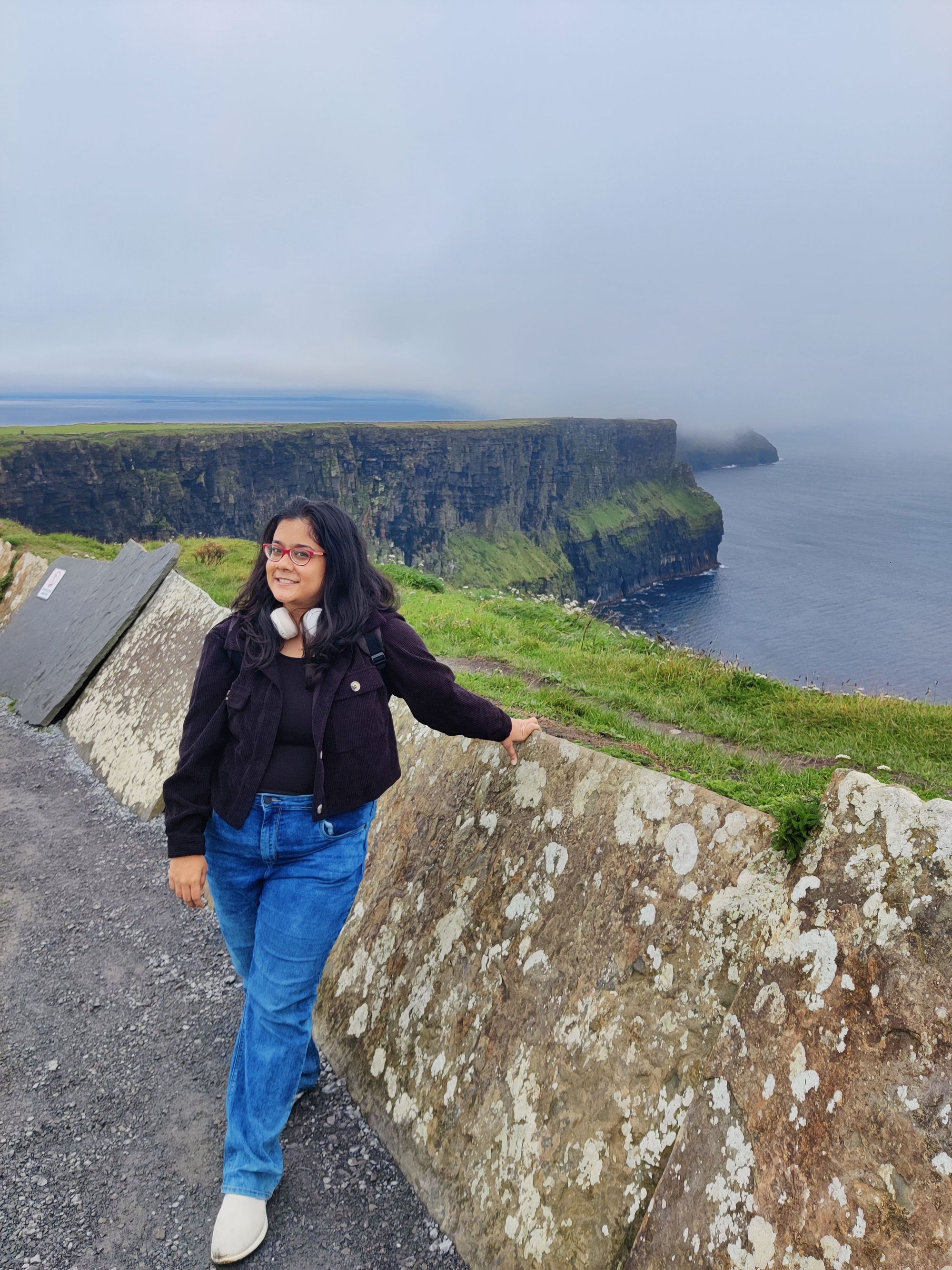 At the Cliffs of Moher